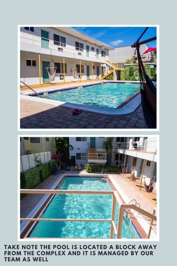 Downtown Hollywood Holiday Retreat Dania Beachアパートメント エクステリア 写真